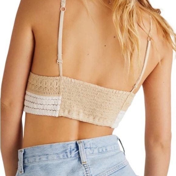 Free People Intimately Another Weekend Longline Bralette Soft Pink Combo… - Picture 4 of 7
